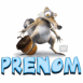 L'�ge de glace: Scrat prot�geant son gland